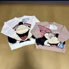 22.バースデイ　フタフタ　ディズニーコラボ　ミッキーミニー　トレーナー