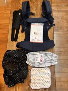 エルゴベビー アダプト　ネイビー メッシュ　抱っこひも　おまけ付き