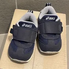asics ベビーシューズ 13.0ネイビー