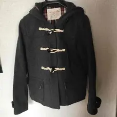 ダッフルコート ダークグレー