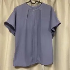 ハニーズ　バンドカラーブラウス　L