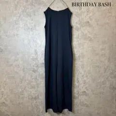 BIRTHDAY BASH ノースリーブ オールインワン ネイビー R527のサムネイル