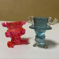 ワンピース チョッパー フィギュア クリアタイプ 2個セット