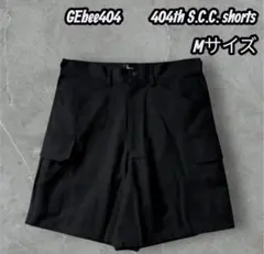【新品】GEbee404 404th S.C.C. Shorts ブラック Mのサムネイル