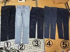 【UNIQLO】レディースデニム まとめ売り ５本