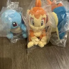 一番くじ ポケモン 30周年 C賞 ヒトカゲ D賞 ヒノアラシ ぬいぐるみ2点