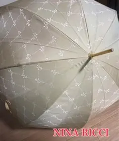 雨傘　NINA RICCI 長傘 リボン柄のサムネイル