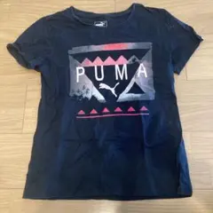 PUMA グラフィックプリント Tシャツ M 黒
