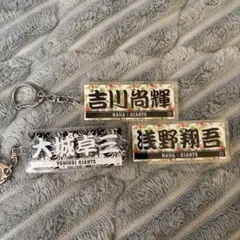 読売ジャイアンツ 選手名キーホルダー3点セット