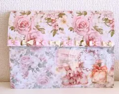 おすそ分け蛇腹ファイル トレーシングペーパーデザインペーパー 紙モノ コラージュ