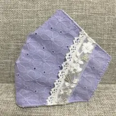 ★(new)ハンドメイド.マスクカバー (レース)