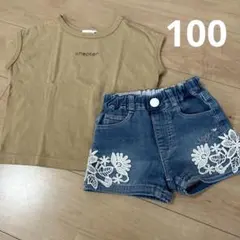 branshesノースリーブTシャツ &デニムセットのサムネイル
