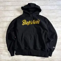 h*。様 Champion リバースウィーブ Bu$iness パーカー メンズ