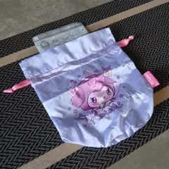 サンリオ 甘えんぼナミダ マチ付き巾着 クロミ