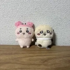 ちいかわ ハチワレ ぬいぐるみ マスコット 2体セット