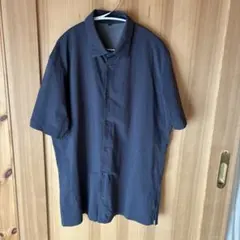 半袖シャツ ネイビー LLサイズ