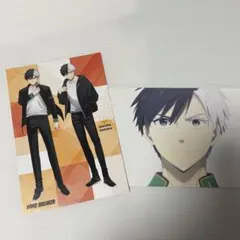 ウィンドブレイカー ポストカード 桜遥