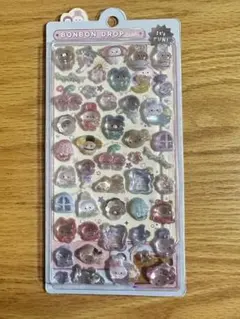 正規品　きぐるみボンボン　ボンボンドロップシール　ボンドロ