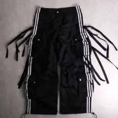 下北沢　ayne購入　gsテクノパンツ　adidasリメイク