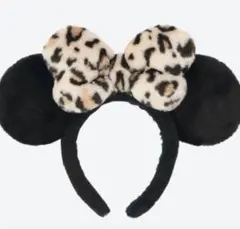 ミニー ヒョウ柄 カチューシャ 3/15、11時までの購入で即日発送