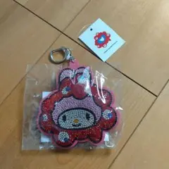 大阪関西万博ミャクミャク×サンリオ　マイメロきらきらレザーキーホルダー