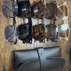 サングラスセット5個入りケース付き