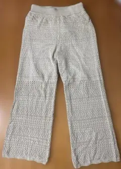 LOWRYS FAME 透かし編みパンツ F