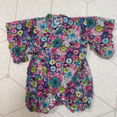 OCEAN & GROUND 花柄 ベビー甚平 80cm