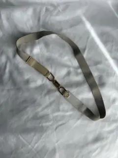 ベージュ ホワイト　ベルト
