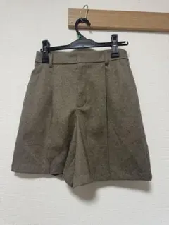 GU ブラッシュドジャージーショートパンツ Mブラウン