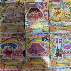 アイカツカード 6枚セット ハッピーレインボー