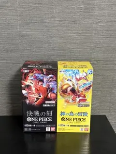 ONE PIECEカードゲーム 決戦の刻、神の島の冒険3BOX 新品未開封 - メルカリ