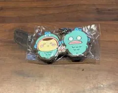 ちいかわ×サンリオ　なかよしラバーマスコット　くりまんじゅう・ハンギョドン