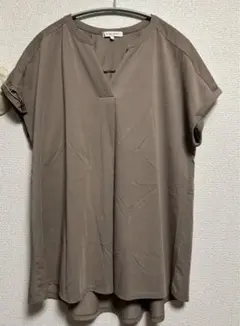 【美品】グローバルワーク　ブラウン 半袖 トップス サイズL