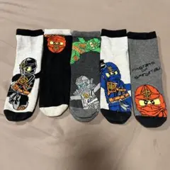 レゴニンジャゴー　キッズ　靴下5足セット