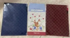 あや様専用☆ファミリア クリアホルダー A5 2枚＆月謝袋 プリンセスストラップ