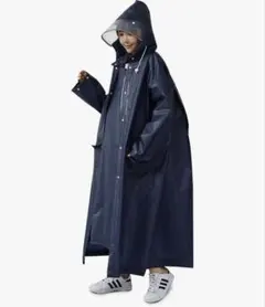 ネイビー XLサイズ レインコート
