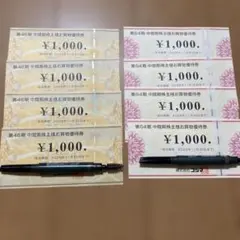 ビックカメラ、コジマ 株主優待お買物優待券 8000円分のサムネイル