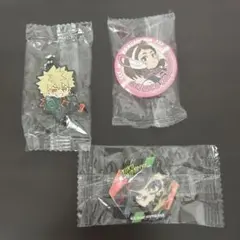 ヒロアカ　くら寿司　ラバーマスコット　爆豪勝己　缶バッジ　マグネットシート