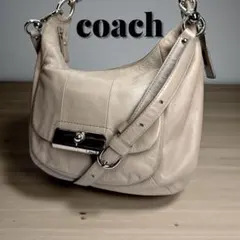 coach コーチ ワンショルダー 肩掛け レザー 本革 斜めがけ F16808