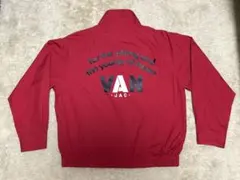 VAN JACKET スイングトップ L 赤 バックロゴ 裏地チェック アイビー