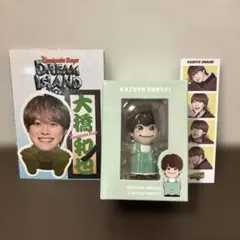 新品未開封　なにわ男子　指人形　ドリアイ　ステッカー　大橋和也　おまけ付き