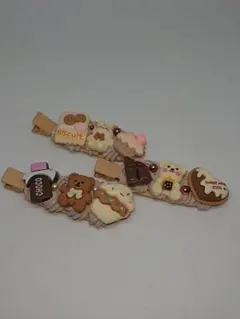 最終値下げ‼️ホイップデコヘアクリップ1