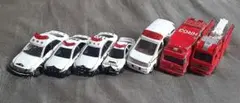 トミカ ミニカーセット 救急車・消防車・パトカー