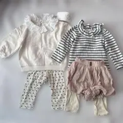 秋のベビー服 まとめ売り 4点セット　90cm