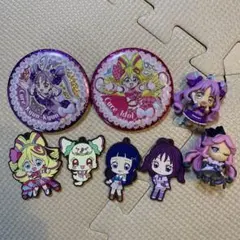 キミとアイドルプリキュア☆缶バッジ・チャーム☆8個セット