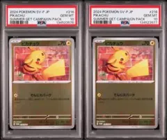 2025年最新】ピカチュウ プロモ 夏 psa10の人気アイテム - メルカリ