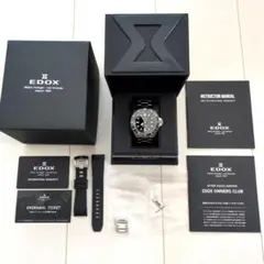 【お値下げ中】EDOX SkyDiver ネプチュニアン 正規品 エドックス