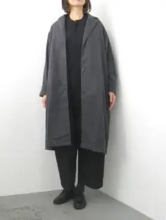 evameva flannel cotton raglan jacketのサムネイル
