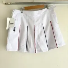 新品未使用 FILA UVカット ホワイトスカート L